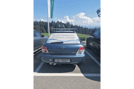 Pius Iten Sanitärservice Autowerbung